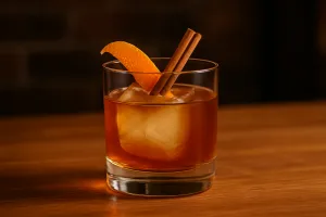 Spiced Maple Old Fashioned
