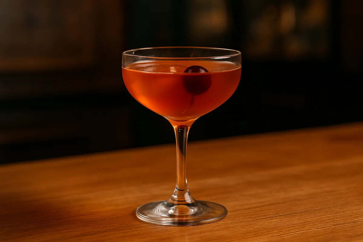 Brandy Manhattan Recipe Image