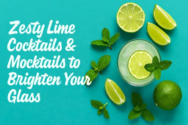 Zesty Lime Cocktails & Mocktails to Brighten Your Glass