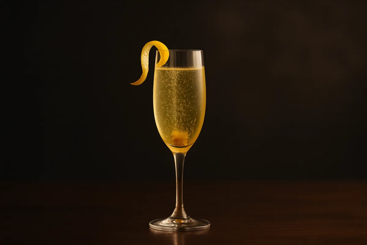 Champagne Cocktail Recipe Image