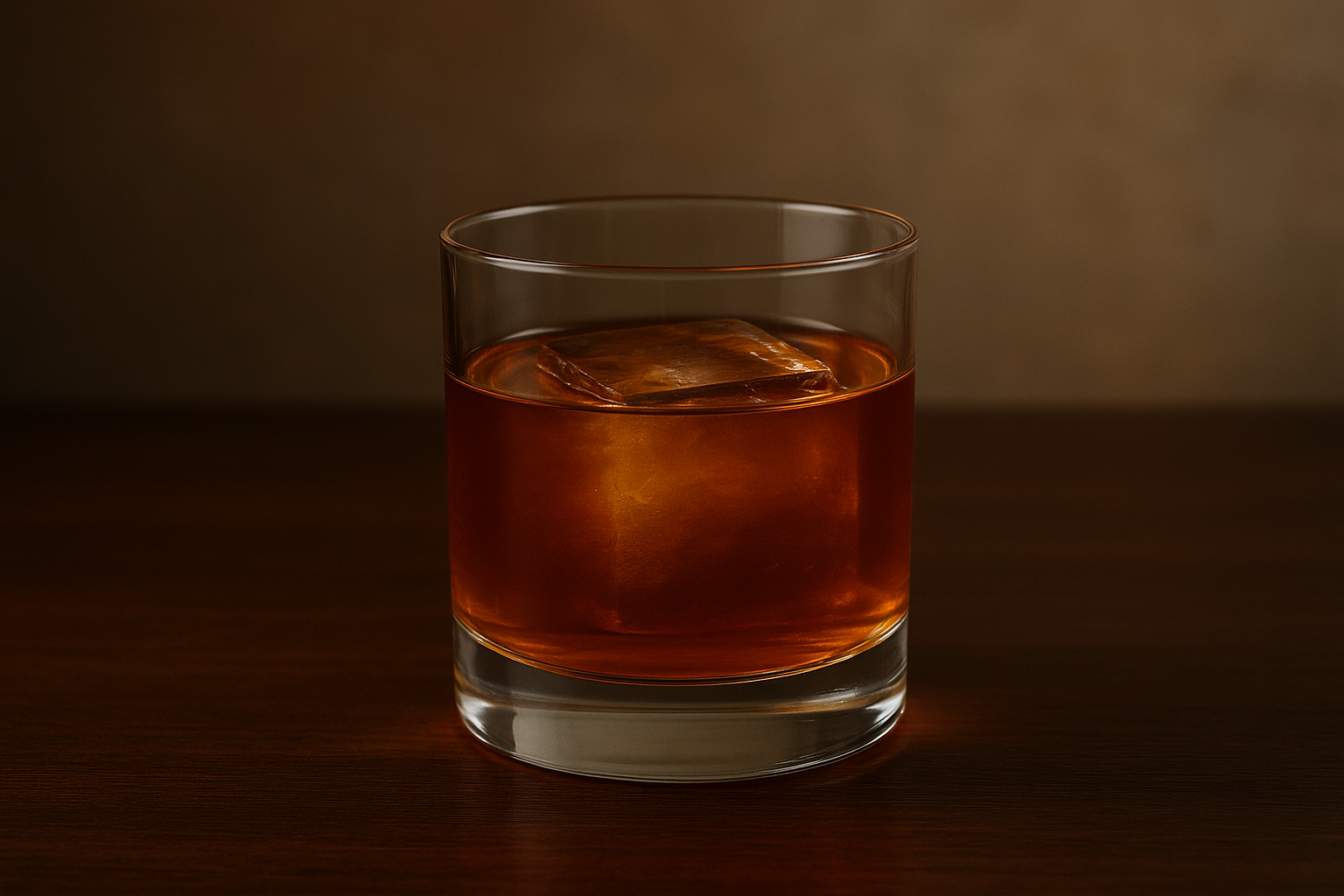 Rum Old Fashioned (Bajan Style)