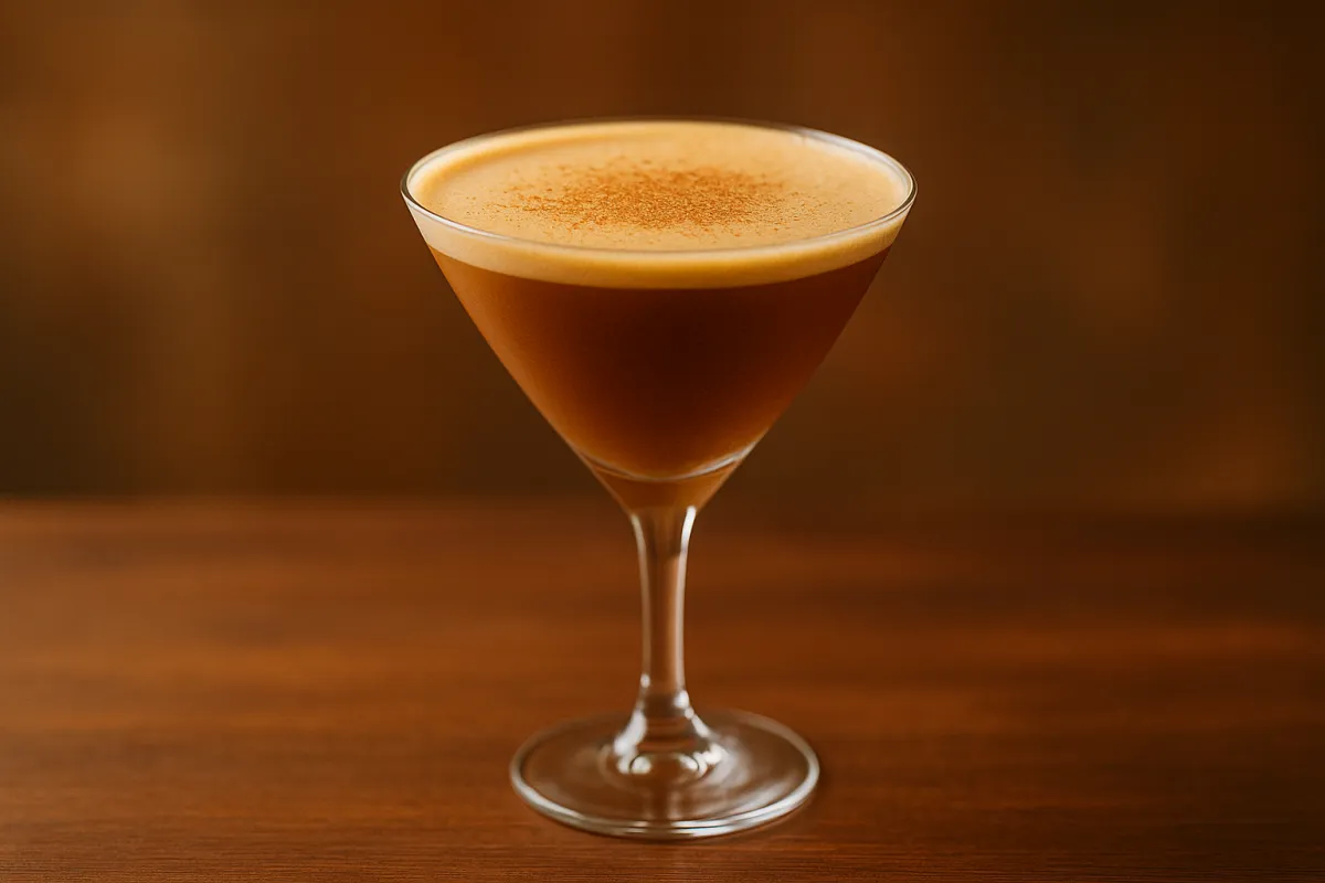 Pumpkin Espresso Martini Recipe Image
