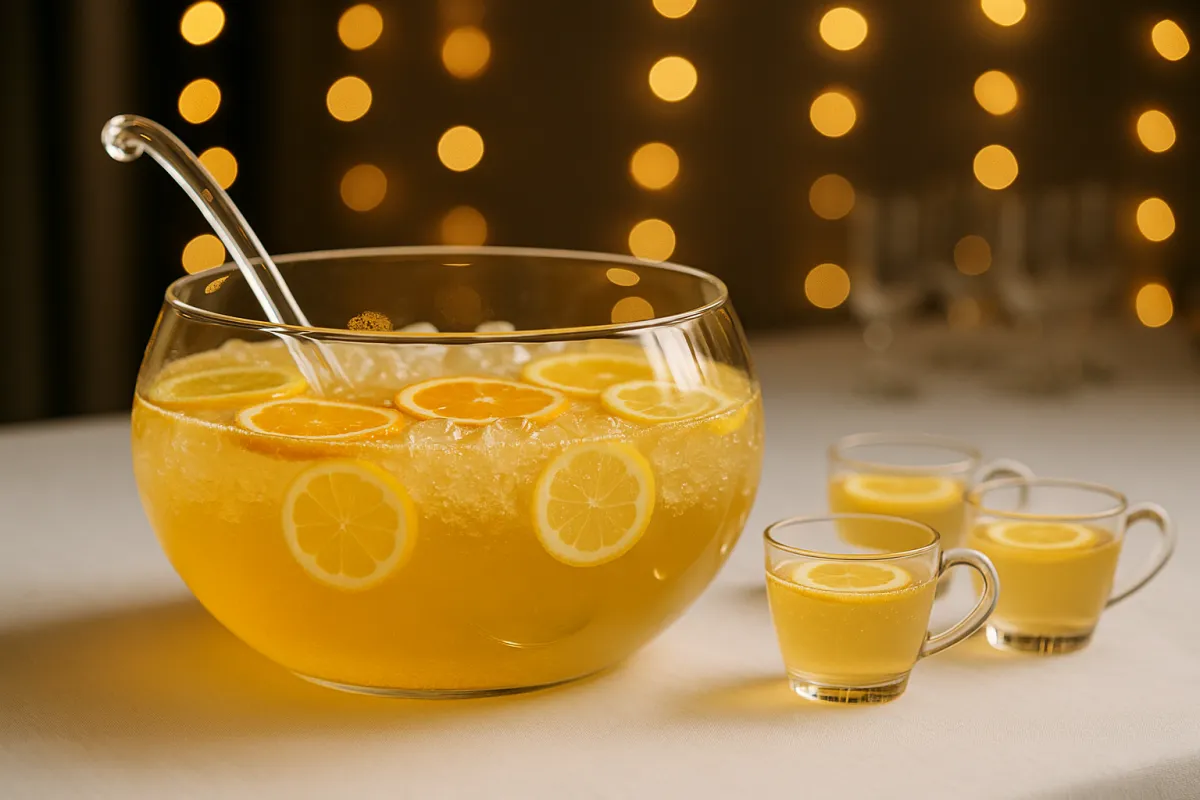 Champagne Punch Recipe Image