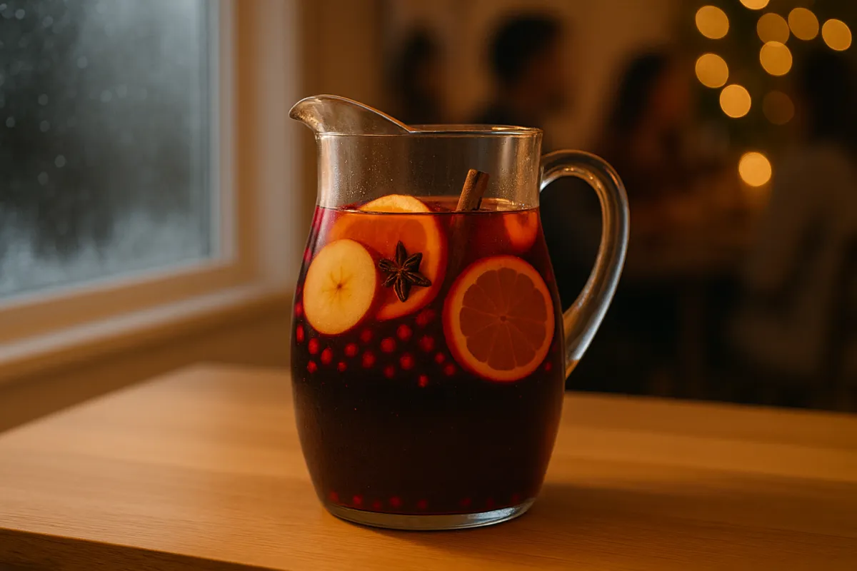 Winter Sangria Recipe Image