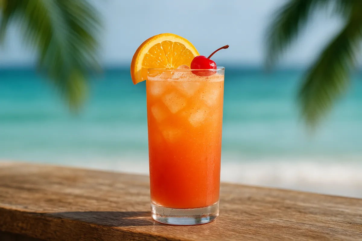 Classic Caribbean Rum Punch Recipe Image