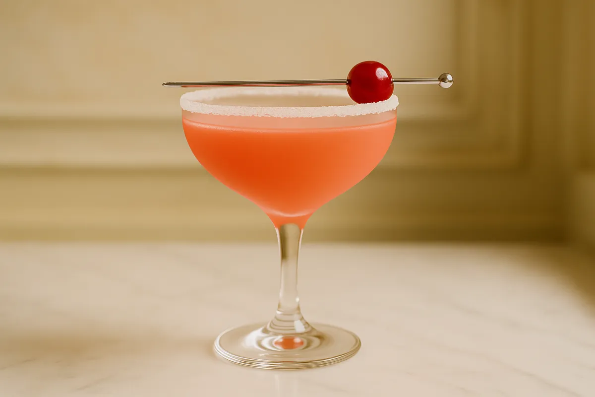 English Rose Cocktail Recipe Image
