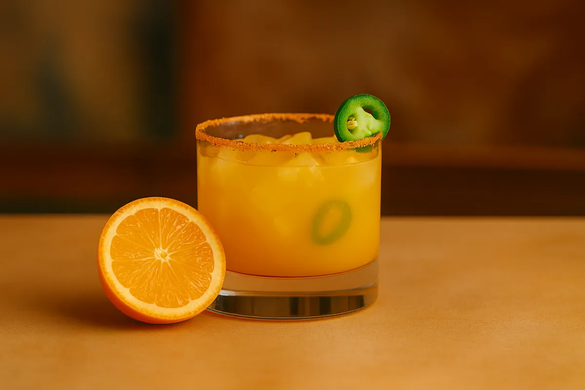 Spicy Orange Margarita Recipe Image