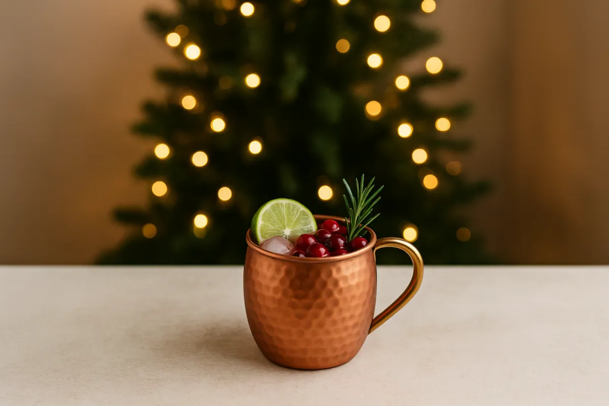 Cranberry Moscow Mule Recipe Image