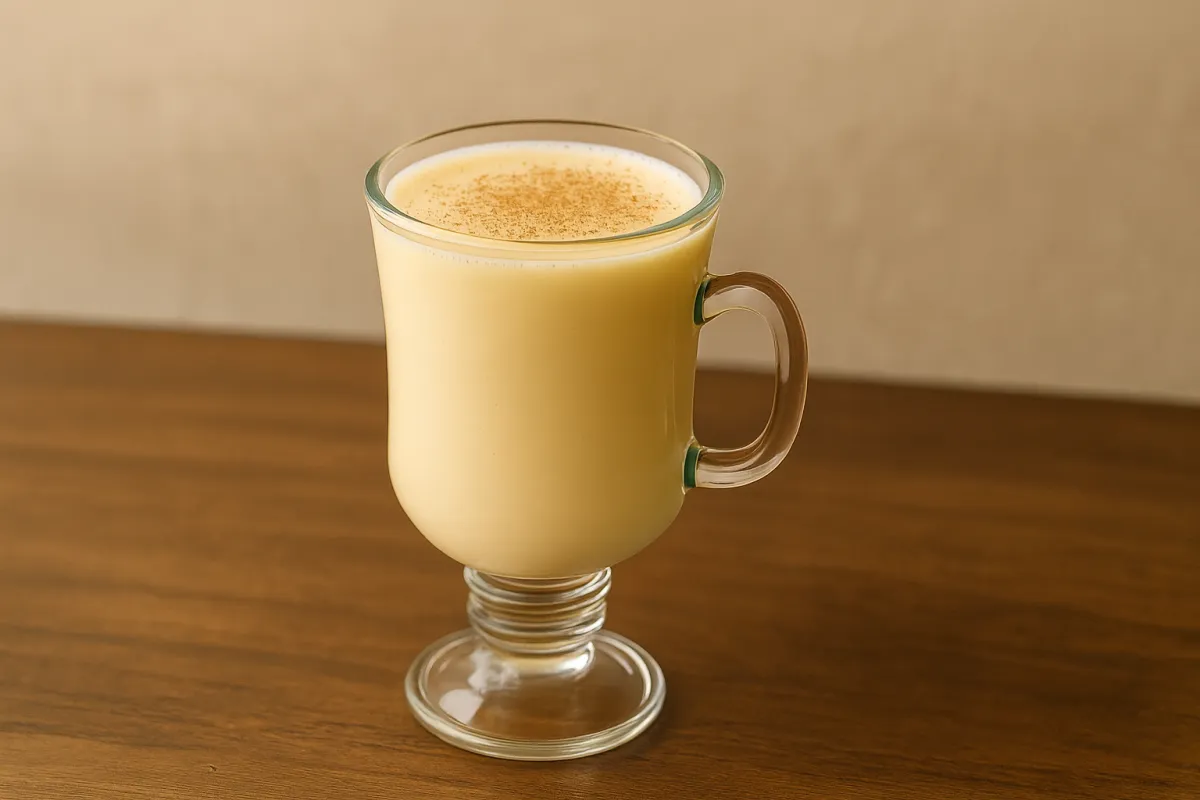 Cooked Eggnog Recipe Image