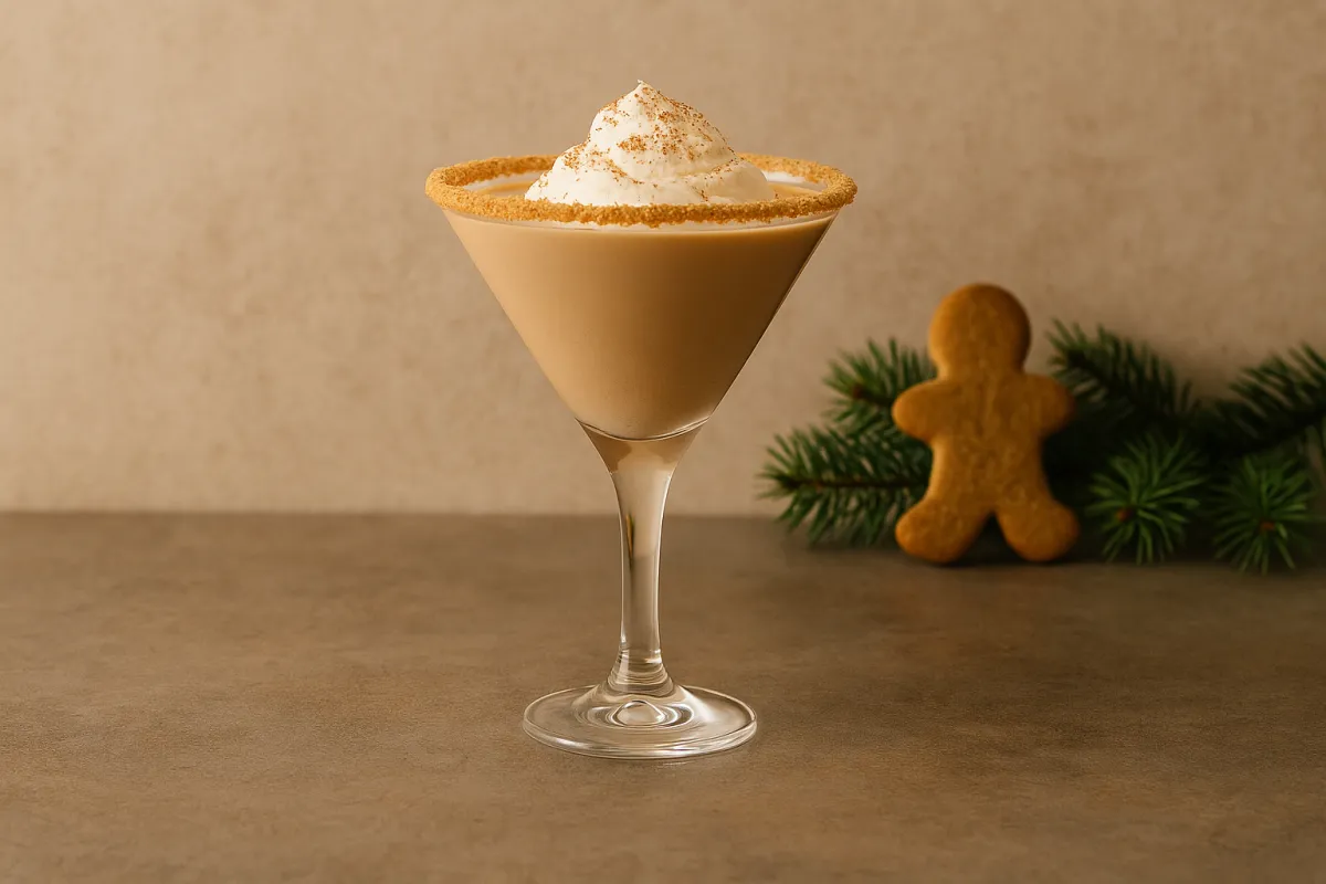 Gingerbread Martini Recipe Image
