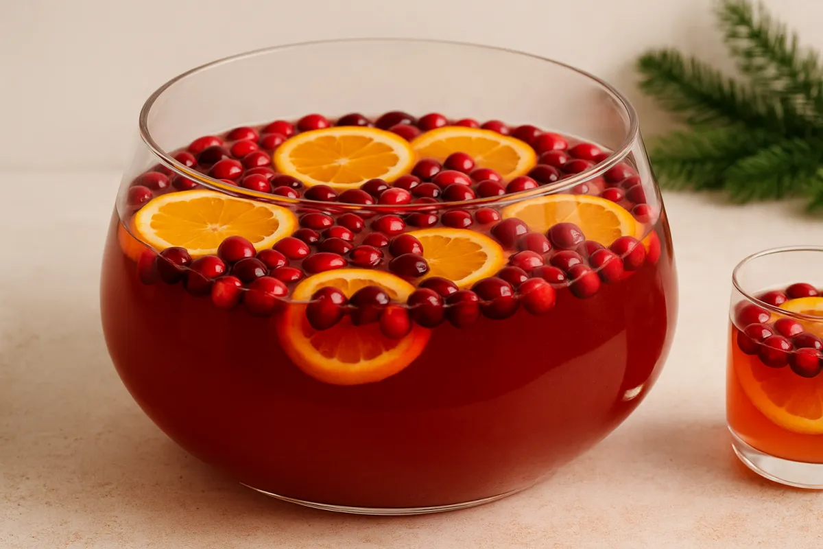 Classic Holiday Punch Recipe Image