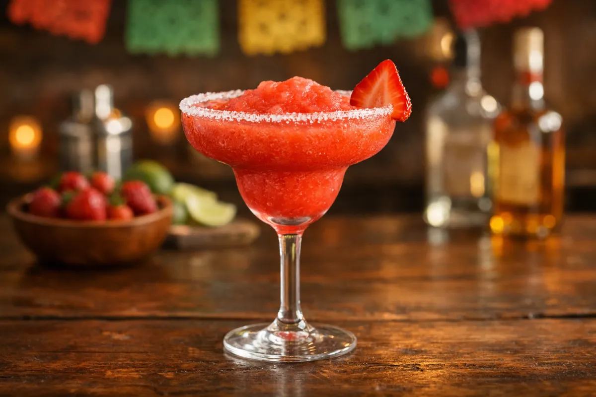 Strawberry Margarita Recipe Image