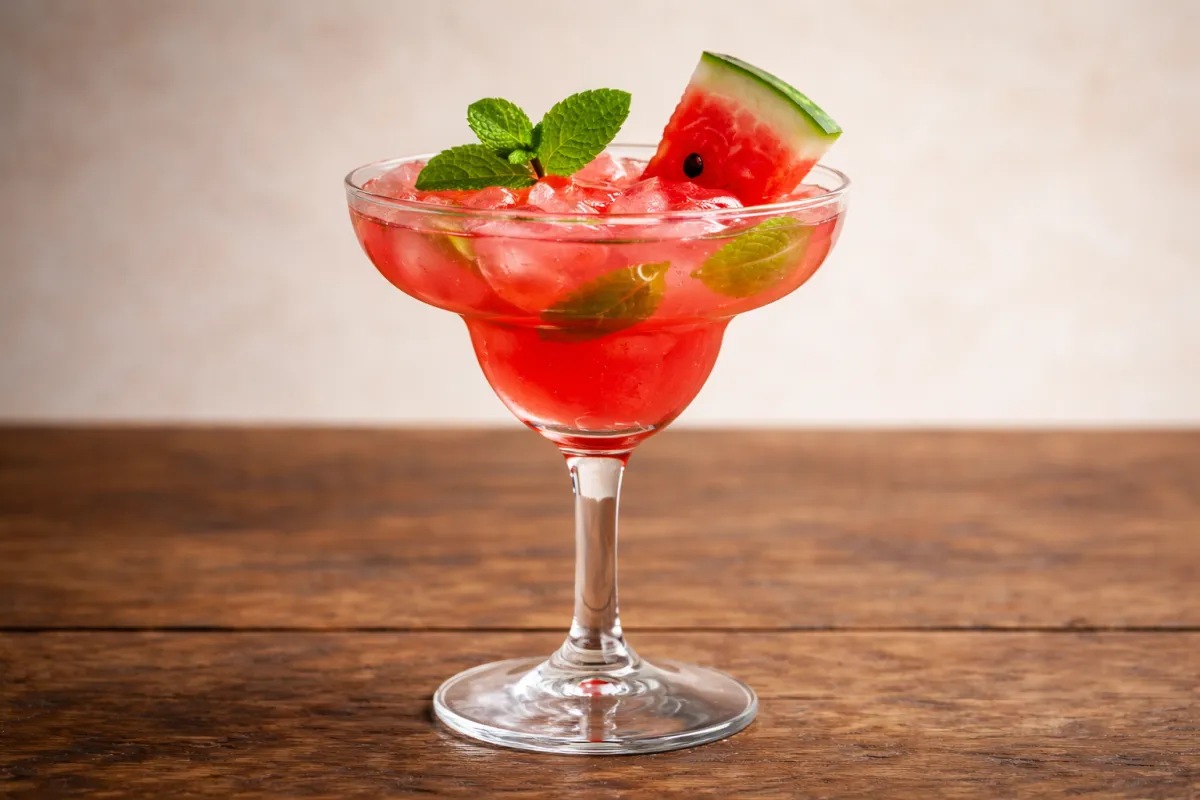 Watermelon Mint Margarita Recipe Image
