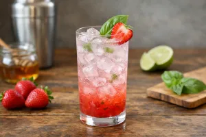 Berry Basil Cooler