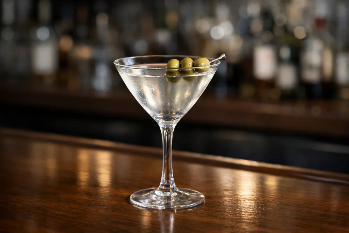 The Half-Ass Martini Recipe Image