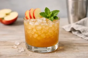 Apple Cider Whiskey Smash