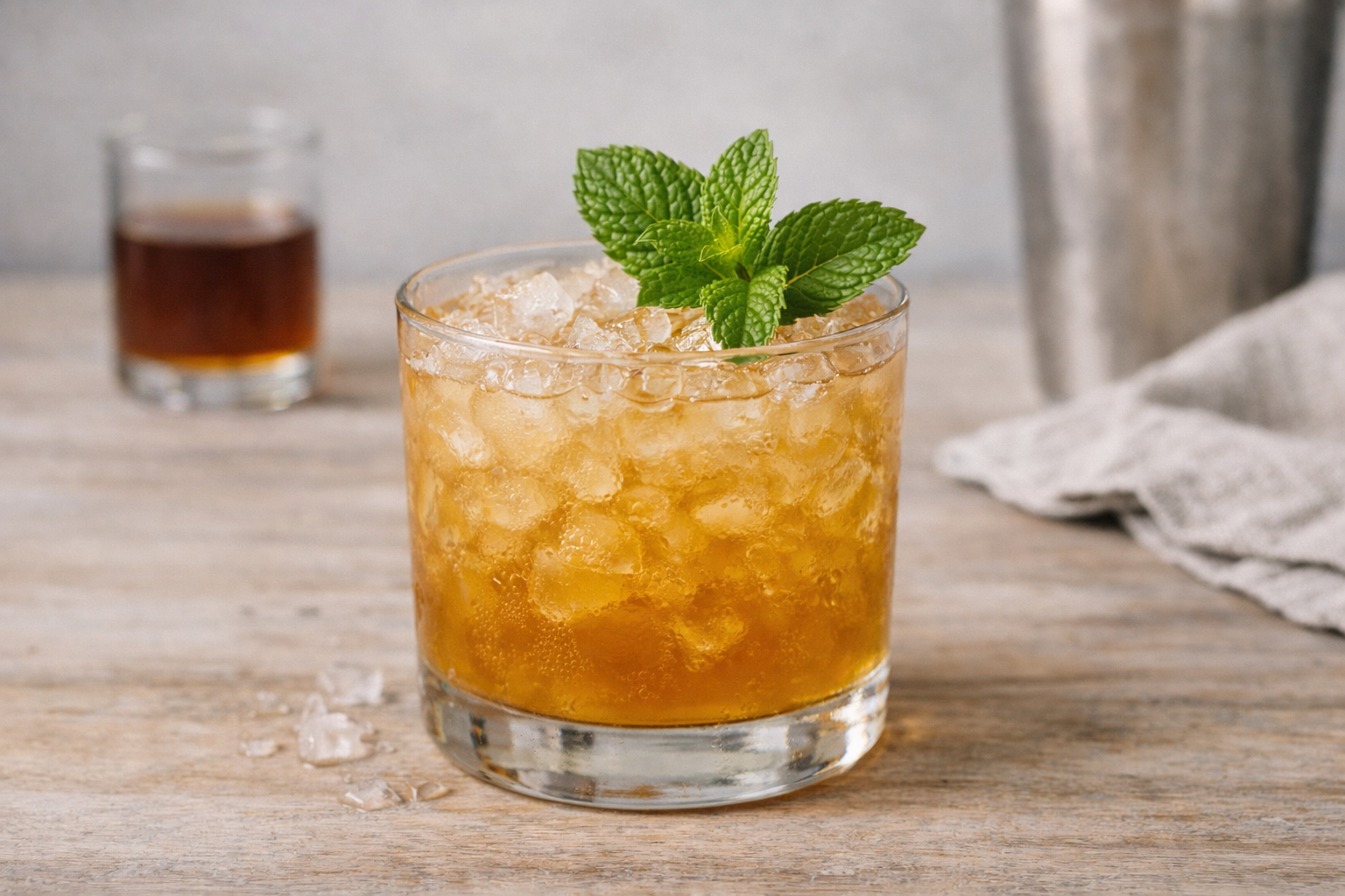 Maple Bourbon Smash
