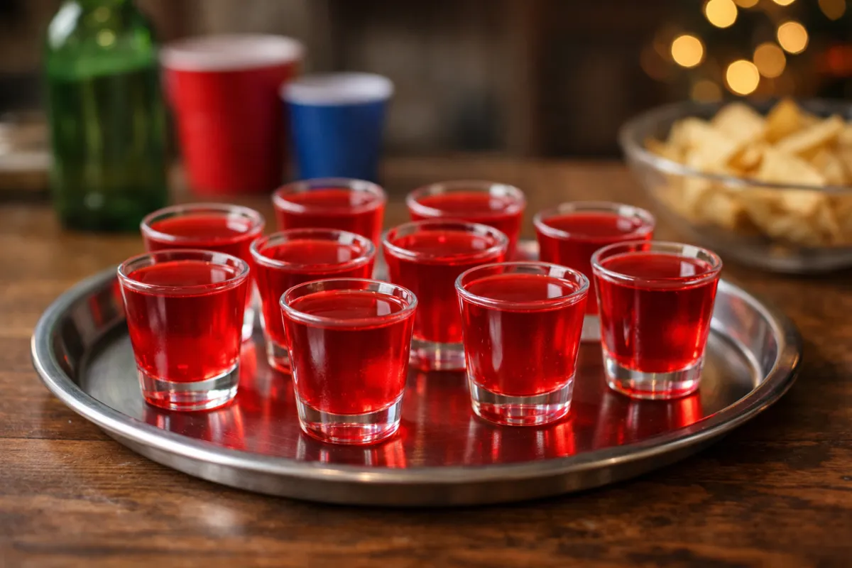Cherry Jello Shot Recipe Image