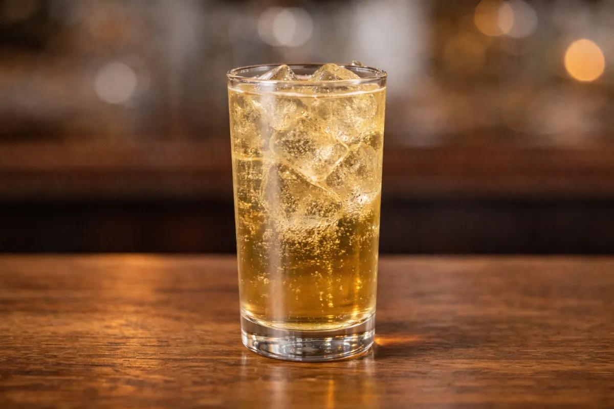 Vodka Ginger Highball Recipe Image
