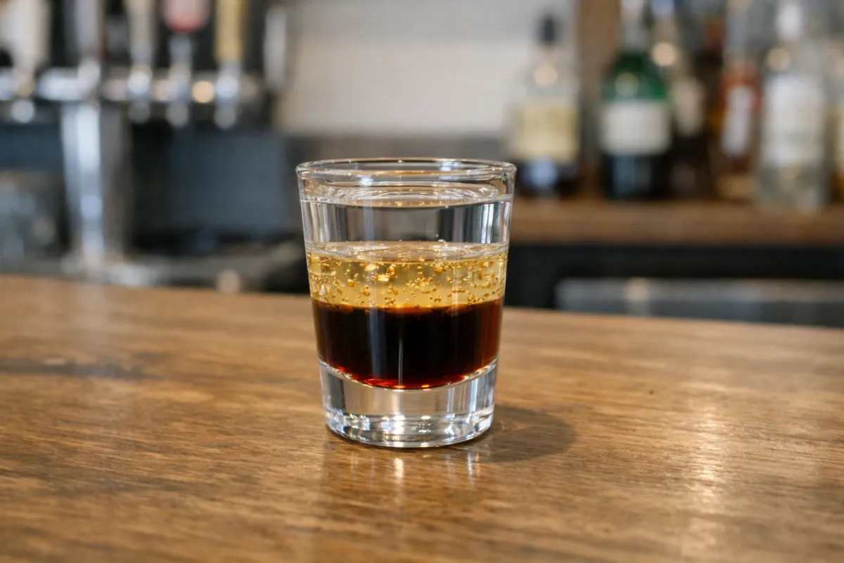 Image of Cinnamon Brain Eraser in a Shot Glass