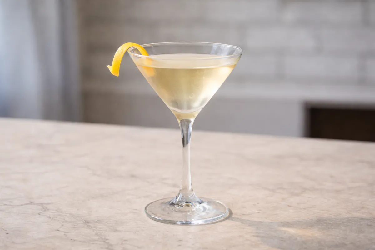 Fifty-Fifty Cocktail Recipe Image