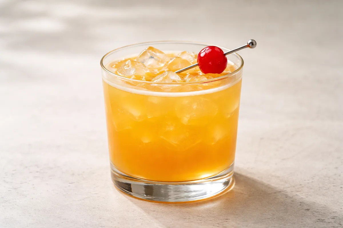 Apricot Brandy Stone Sour Recipe Image
