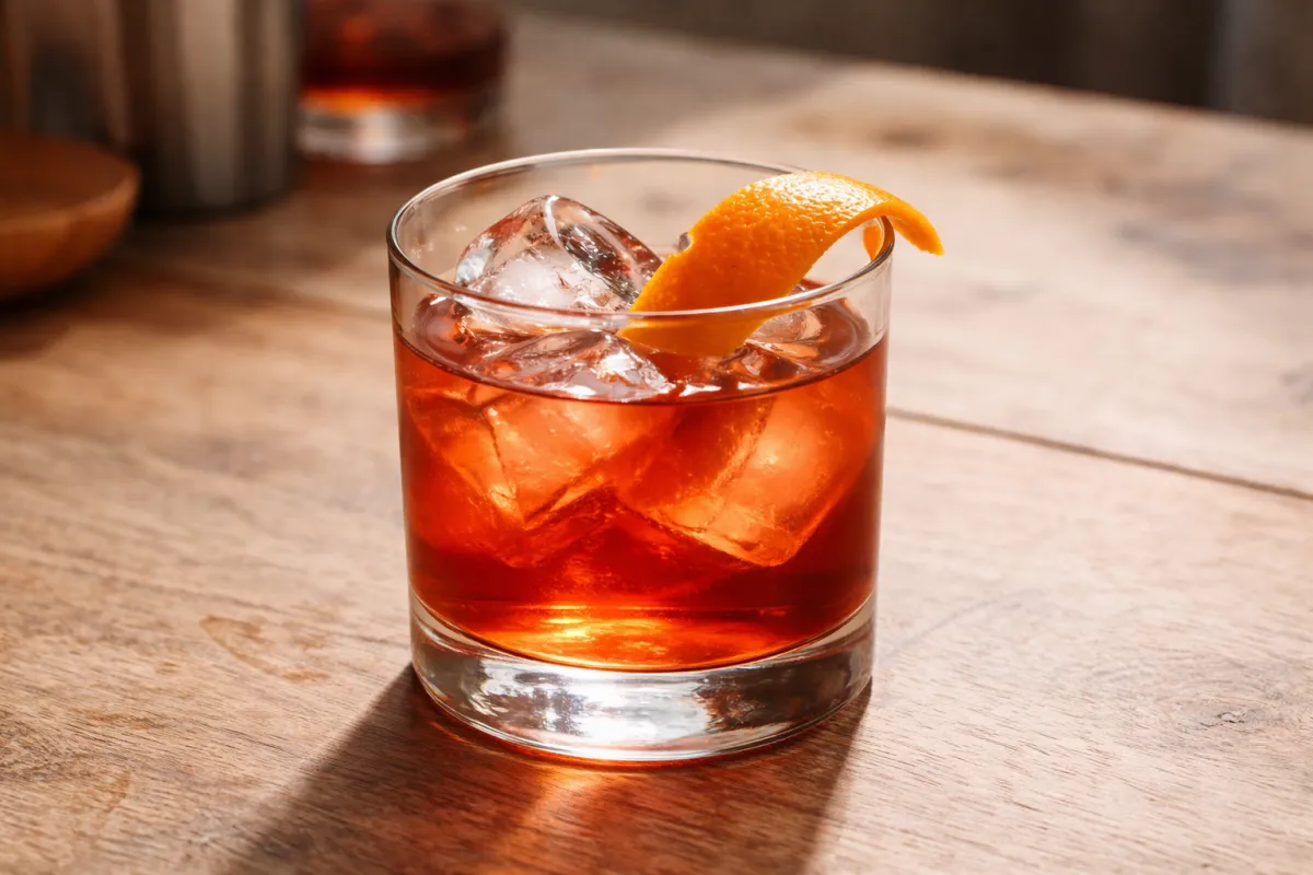 Autumn Negroni Recipe Image