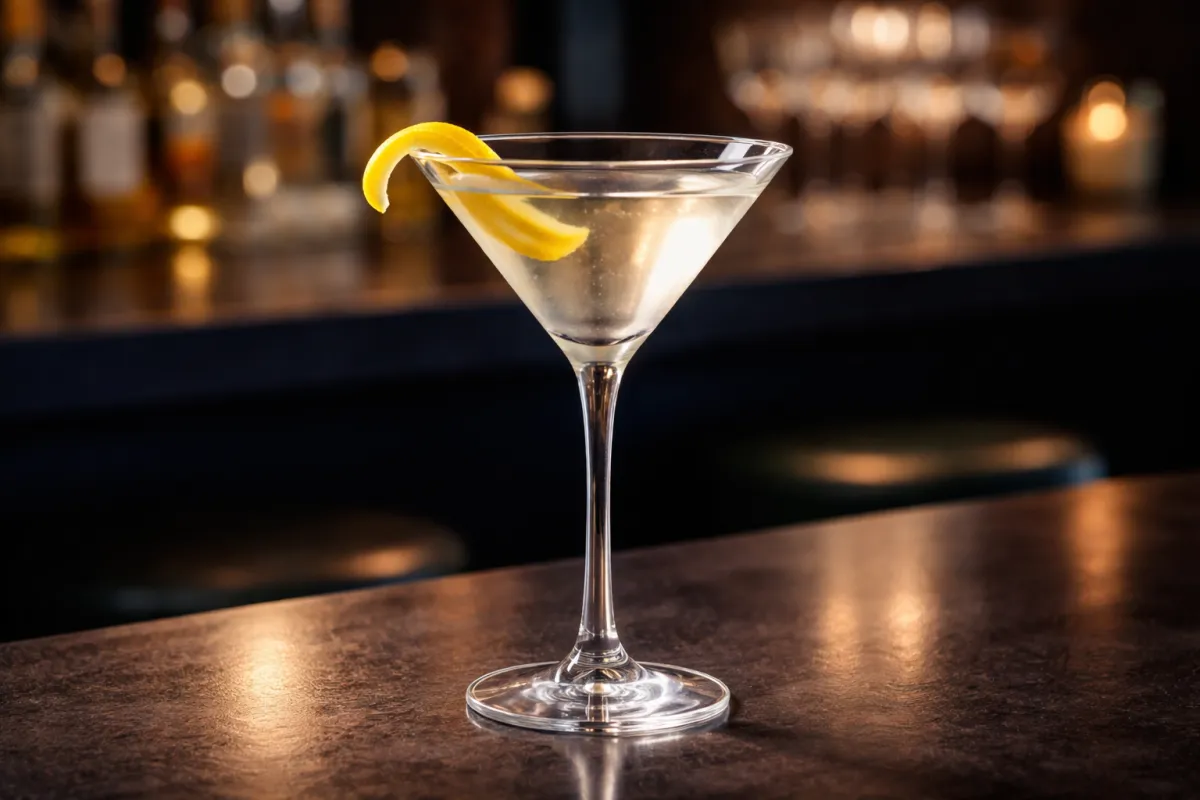Image of Vesper Martini in a Martini Glass