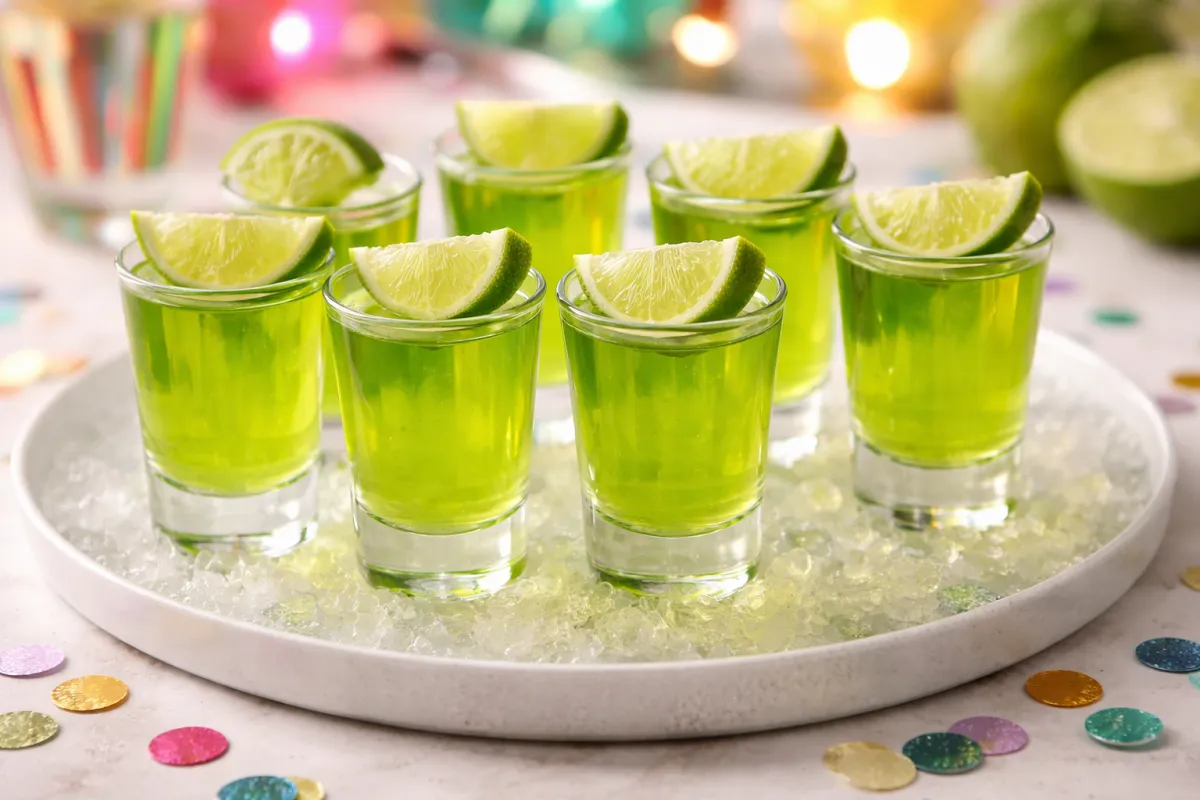 Lime Jello Shot Recipe Image