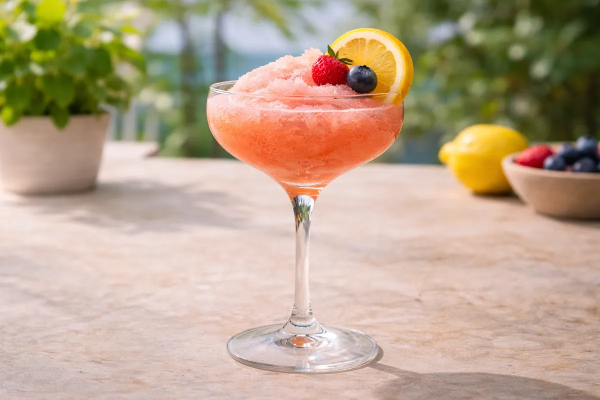 Frozen Rosé Spritz Recipe Image