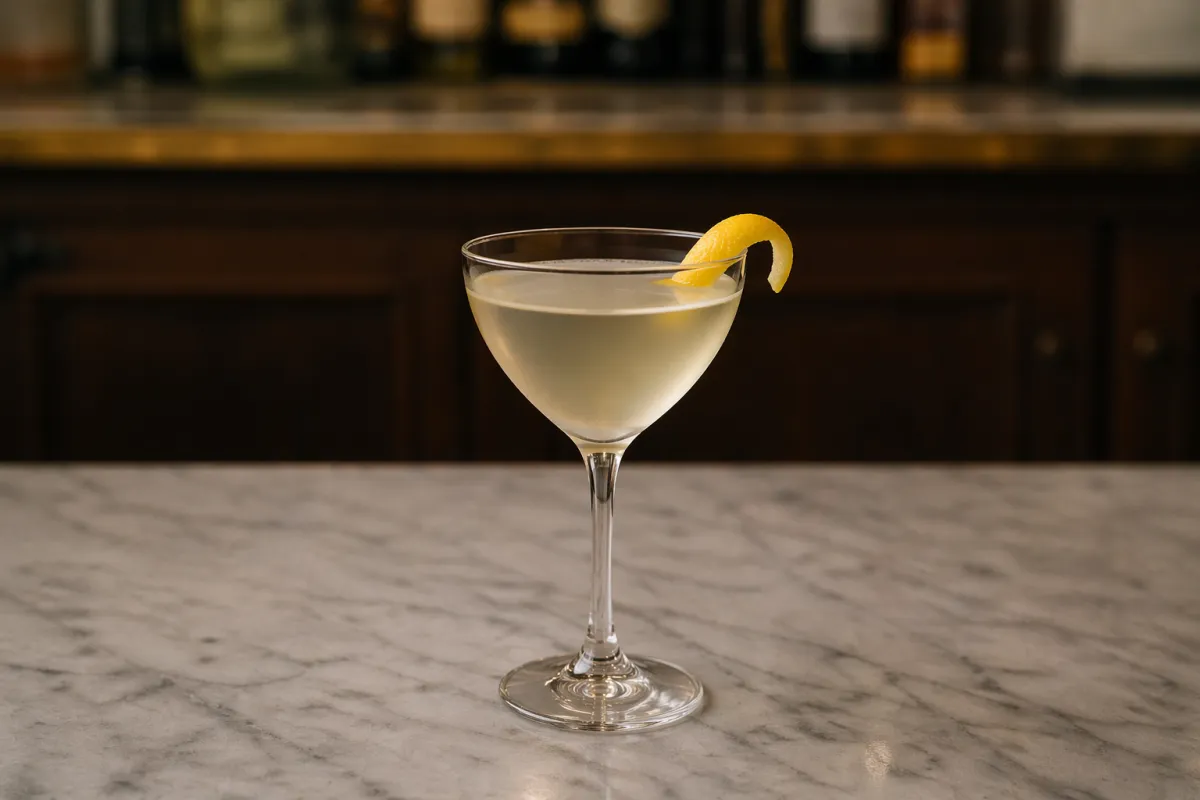 Fifty-Fifty Cocktail Recipe Image