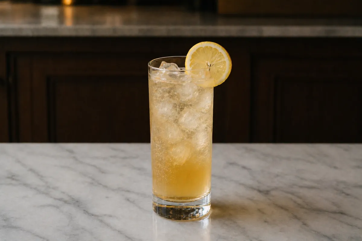 Image of Butterscotch Collins in a Collins Glass