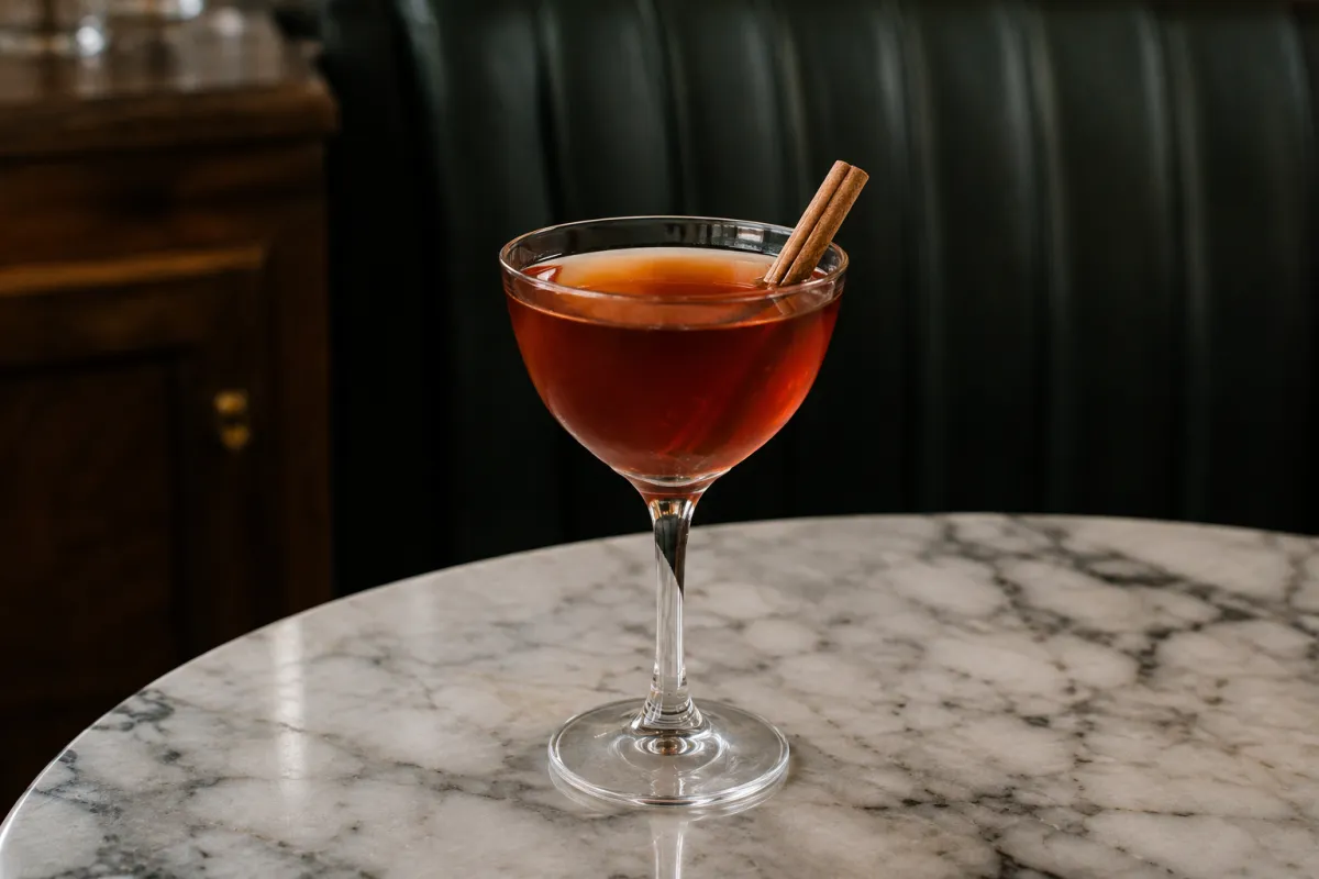 Cinnamon Manhattan Recipe Image