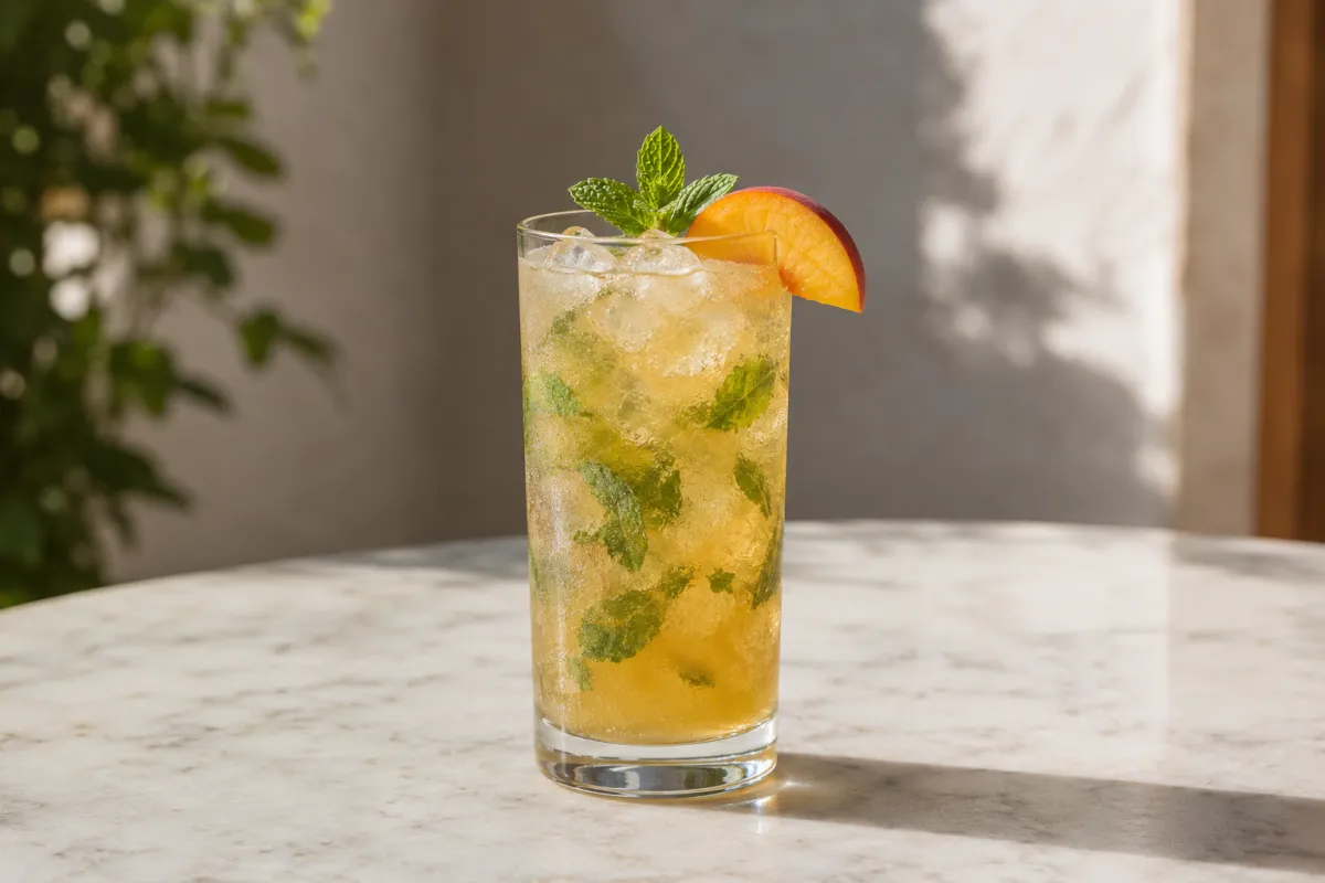Mojito de Durazno (Peach Mojito) Recipe Image