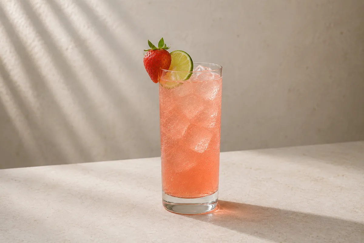 Image of Strawberry Kiss in a Highball Glass