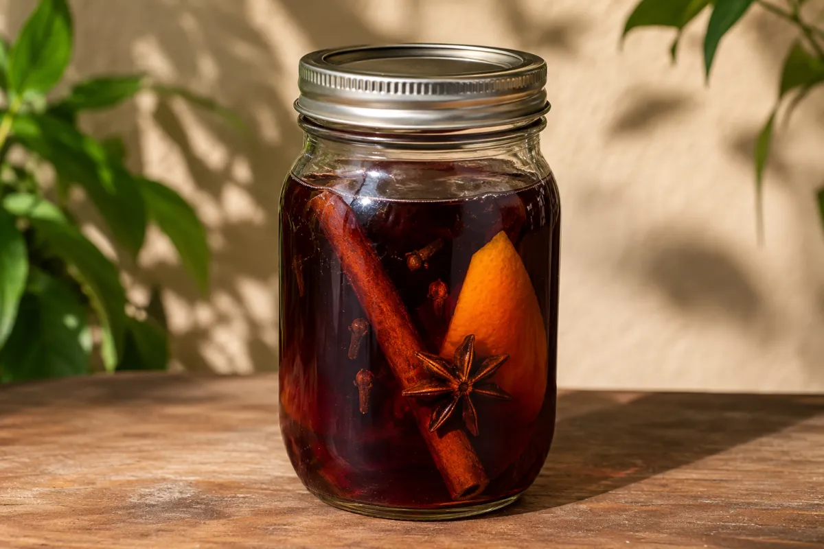 Image of Mamajuana Style Infusion in a Mason Jar