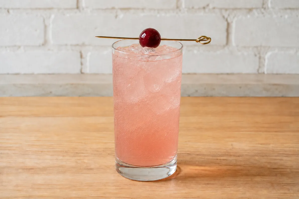 Image of Modern Cherry Bomb in a Highball Glass