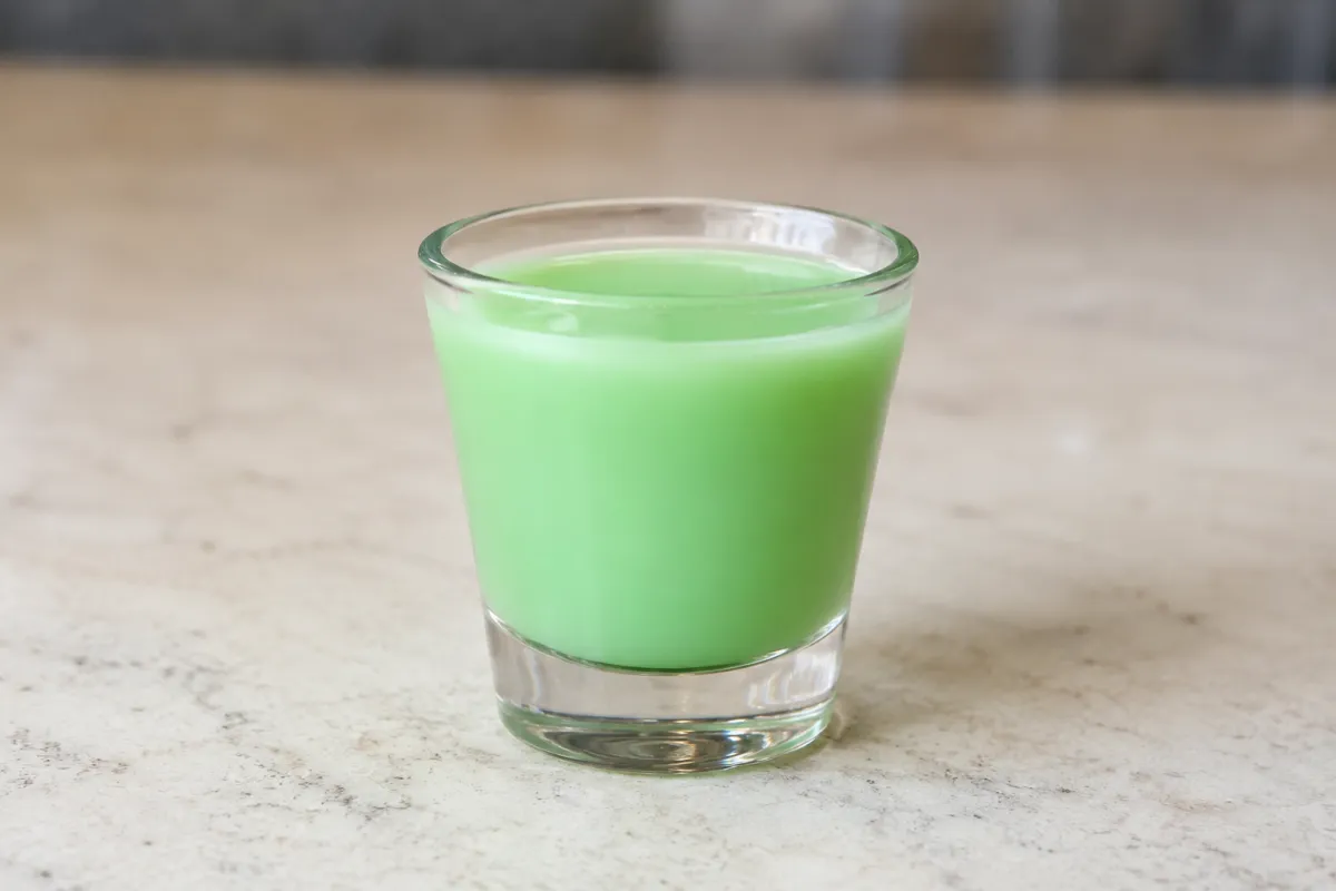 Image of Green Beret in a Shot Glass