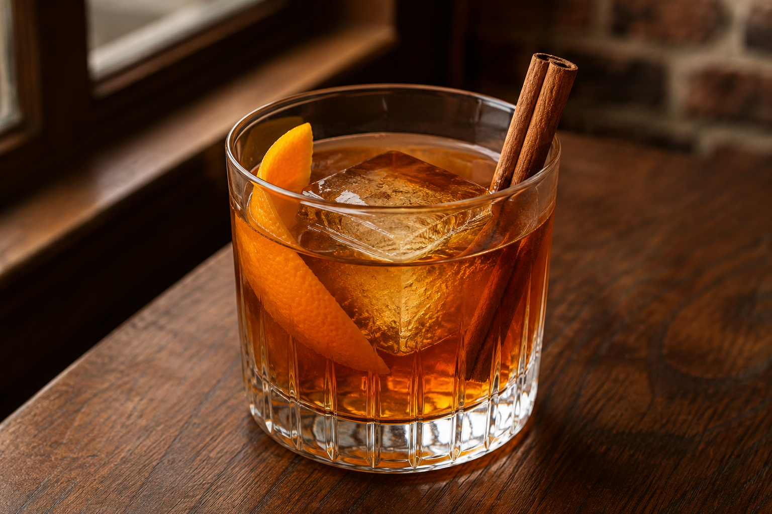 Spiced Maple Old Fashioned