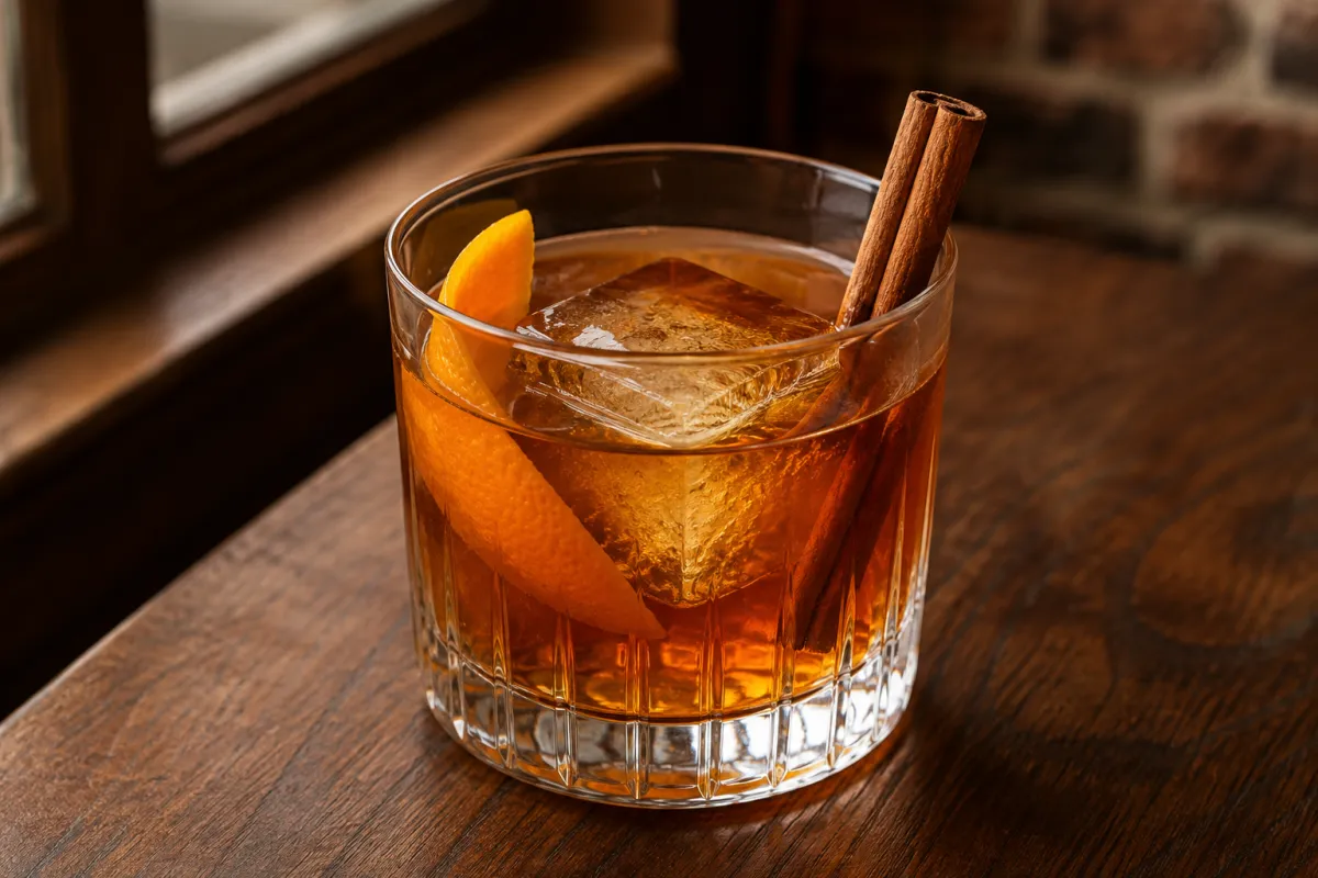 Image of Spiced Maple Old Fashioned in a Rocks Glass
