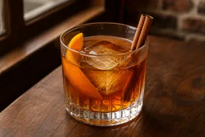 Spiced Maple Old Fashioned