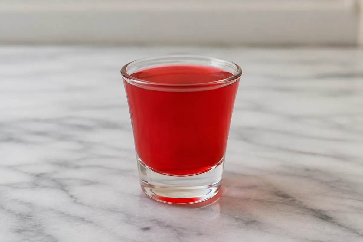 Cherry Jello Shot Recipe Image