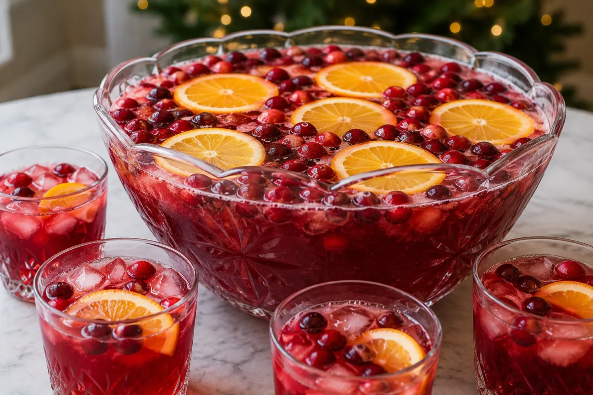 Classic Holiday Punch Recipe Image