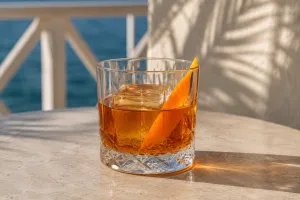 Rum Old Fashioned (Bajan Style)