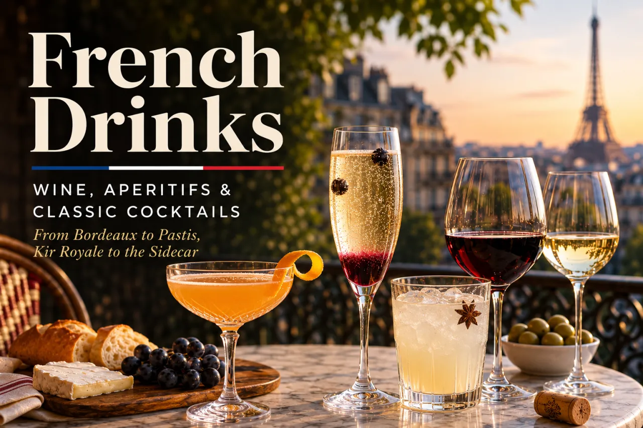 French Drinks: Wine, Aperitifs & Classic Cocktails