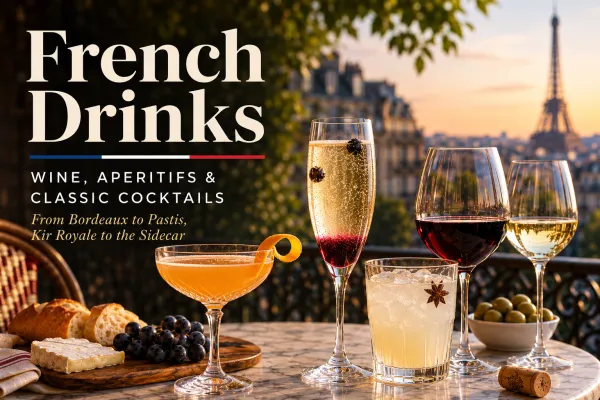 French Drinks: Wine, Aperitifs & Classic Cocktails