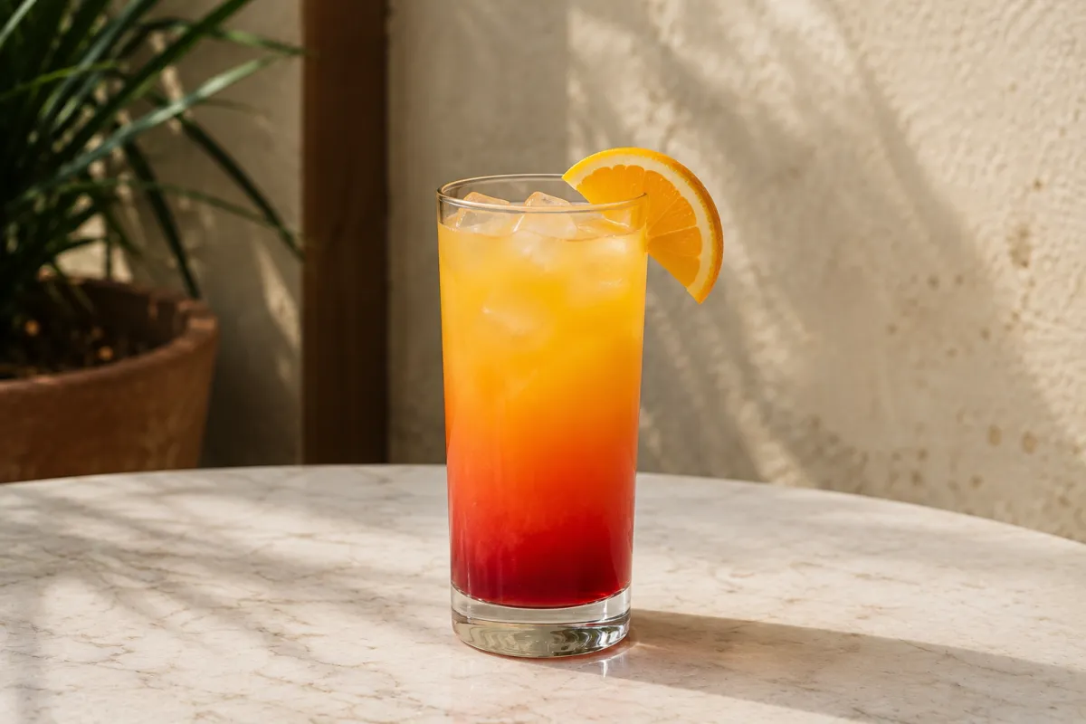 Tequila Sunrise Recipe Image