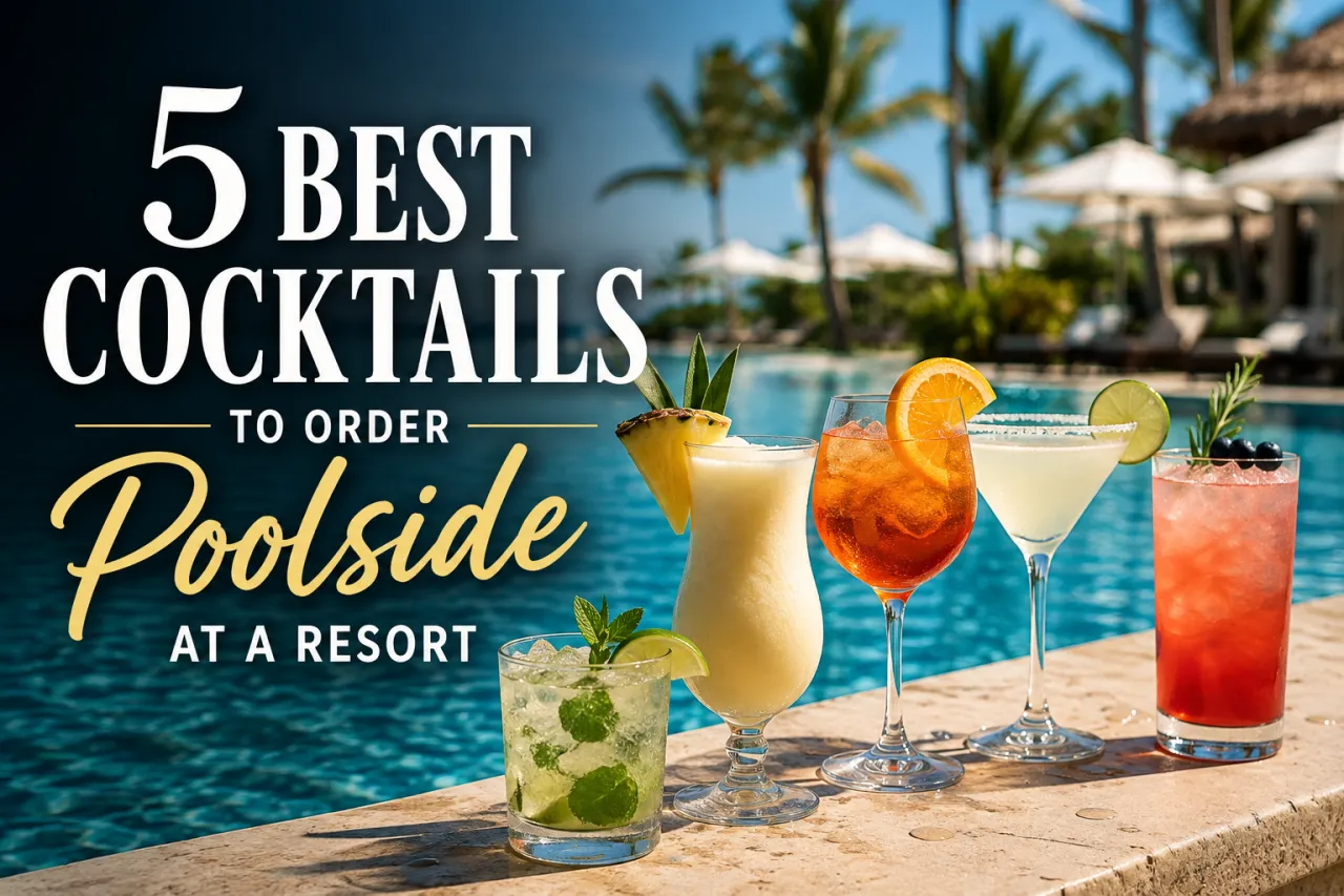 5 Best Cocktails to Order Poolside at a Resort