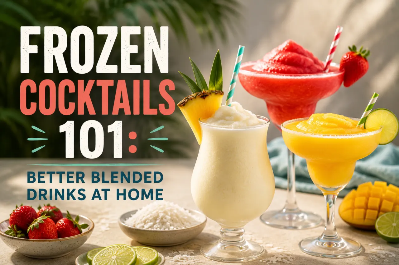 Frozen Cocktails 101: Better Blended Drinks at Home