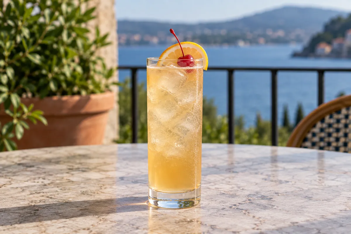 Whiskey Collins Recipe Image